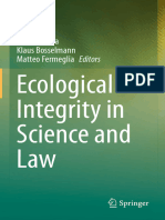 Laura Westra, Klaus Bosselmann, Matteo Fermeglia - Ecological Integrity in Science and Law-Springer International Publishing - Springer (2020)