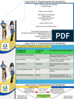 Unidad 1 - Nivel 2 - Transformación Del Aprendizaje - Rúbrica de Evaluación y Entrega de La Actividad