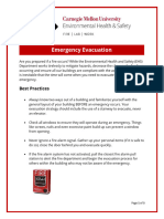 Emergency Evacuation and Fire Drill Guidelines