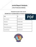 Financial Report Analysis