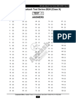 Cbse-Aiats Test-1 (Code-E) - Class X (13!08!2023) - Sol