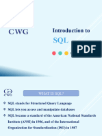 Academy Training Slides - Introduction To SQL