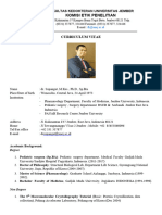 Komisi Etik Penelitian: Curriculum Vitae