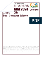 Pre-Board Papers With MS Computer Science