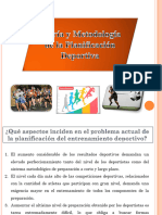 Introducción A La Planificación Del Entrenamiento Deportivo.