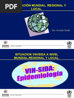 Taller VIH Epid Mundial, Regional, Local 2004