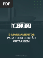 E Book 10 Mandamentos para Todo Cristao Votar Bem