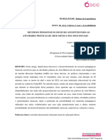 Recursos Pedagógicos Musicais Acessíveis