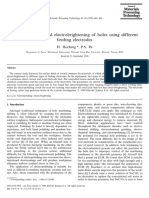 1998台湾 使用不同进给电极对孔进行电抛光和电抛光 Journal of Materials Processing Technology1