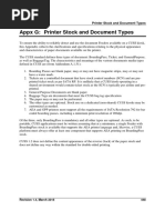 IATA CUSS 1.4 Tech Spec - Appendix G (Printer Stock and Document Types)