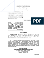 Ex Parte Writ of Possession - HDMF and May Anne Bastes