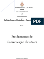 Aula 5 - IM 2022 - Exibição, Registro, Manipulação e Transmissão de Dados