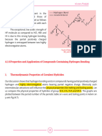 4.1.6 Properties and Application of Compounds Containing Hydrogen Bonding