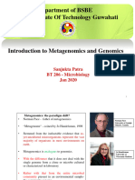 Metagenomics and Genomics