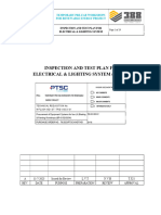 CHW2204-00-EL-ITP-7301 RevA Inspection and Test Plan For Electrical and Lighting System