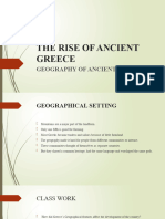 The Rise of Ancient Greece