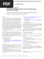 ASTM A693 16 (Reapproved 2022) Precipitation - Hardening - Stainless - and