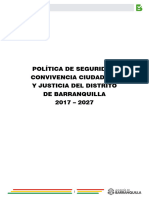 BARRANQUILLA Politica - Seguridad - Ciudadana - Convivencia - y - Justicia