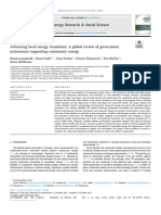 Advancing Local Energy Transitions A Global Review of - 2022 - Energy Research