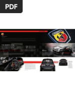 2012 Abarth 500 USA - Brochure Update