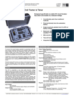 TCT2 - Breaker Trip Coil Tester & Timer