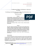 A Construção Do MP, Da Ditadura À Lava Jato.