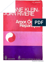 Amor, Ódio, Reparação - Melanie Klein e Joan Riviere