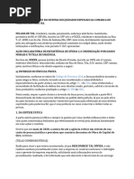 Acao Declaratoria de Inexistencia de Divida C C Indenizacao Por Danos Morais e Tutela de Urgencia