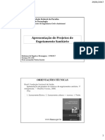 03 - Projetos de Esgotamento Sanitario