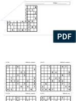 Sudoku - 20240602 Menengah Rendah Updated