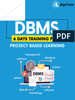 DBMS 6 Days Traiining Plan