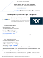 Top 5 Programas para Hacer Mapas Conceptuales