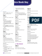 Super Mind Practice Book L6 Answer Key.