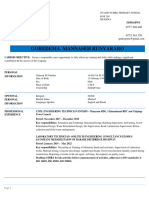 CV For Mannaseh Goredema (Glse) - 1