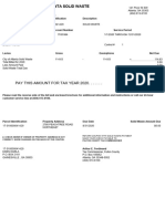 Atlanta Solid Waste: Pay This Amount For Tax Year 2020. - . - . - . $0.00