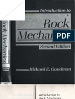 Goodman, R. E. - Introduction To Rock Mechanics, 2nd Edition