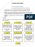 Leaders Info - Teams and Roles