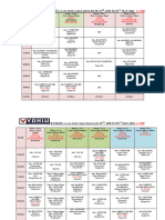 CRP Time Table 25TH Apr-01st May 2022