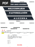 Solucionario - Semana - Cuatro - 4 - Factorización.