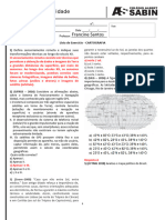 1 Série - Lista Cartografia - GABARITO