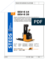 Pallet Strackers Truck With Driver S Platform: 01.01.1990 1 Sheet 1