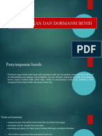 Penyimpanan Dan Dormansi Benih