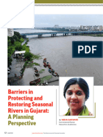 Barriers in Protecting and Restoring Seasonal Rivers in Gujarat: A Planning Perspective