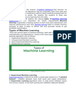 Machine Learning Is The Branch of