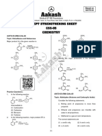 Concept Strengthening Sheet (CSS-05) Based On AIATS-05 (RM) - Chemistry