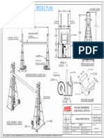 Cable Drum Stand Drawing