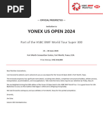 YONEX US OPEN 2024 - Prospectus - Final