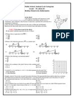 Grade 9 Holiday Home Work Assignment