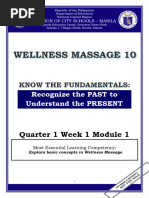 Wellness-Massage Module Q1 W1