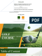 Golf Course Theme Static 16x9